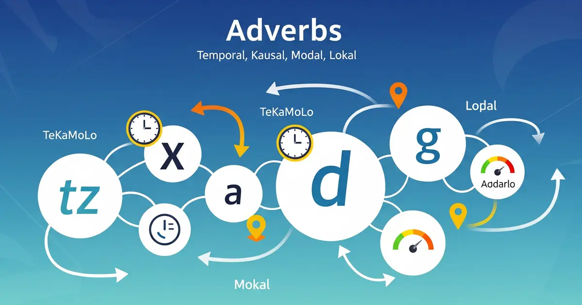 Német határozószavak használata